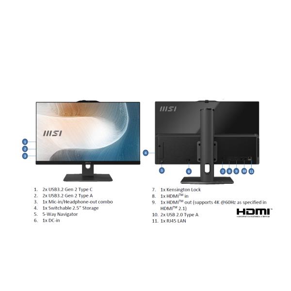 MSI HARDWARE MODERN AM242TP 1M-2282EU