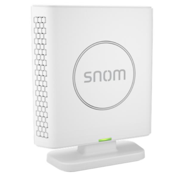SNOM 00004587 - Snom M400 DECT-IP Doublecell: Up to 10 parallel calls, Repeater support M6