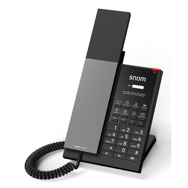 SNOM 00007030 - Snom HD350A, 1-Line Next Gen Analog phone, Line-powered, requires no battery to operate (Le maschere non sono incluse)
