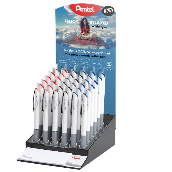 PENTEL Penna a sfera Floatune BY210 (espositore 36 pz assortiti)