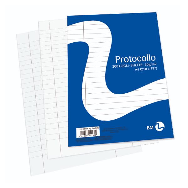 RISMA CARTA PROTOCOLLO A4 - USO BOLLO 2