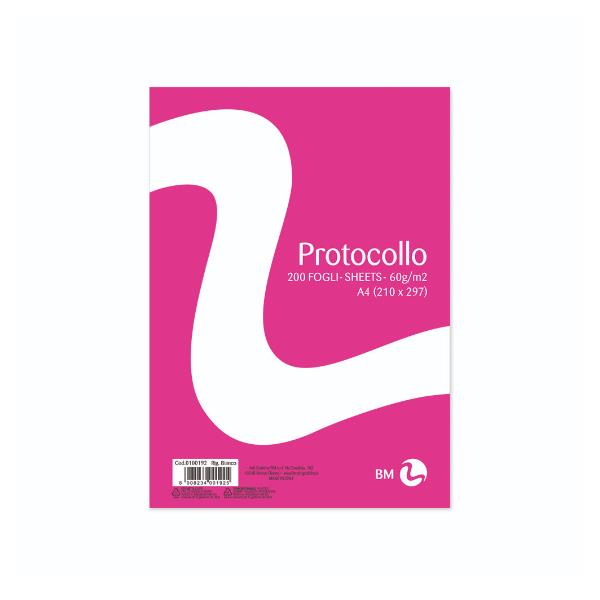 RISMA CARTA PROTOCOLLO A4 - BIANCO 2