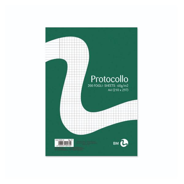 RISMA CARTA PROTOCOLLO A4 - 4F 3