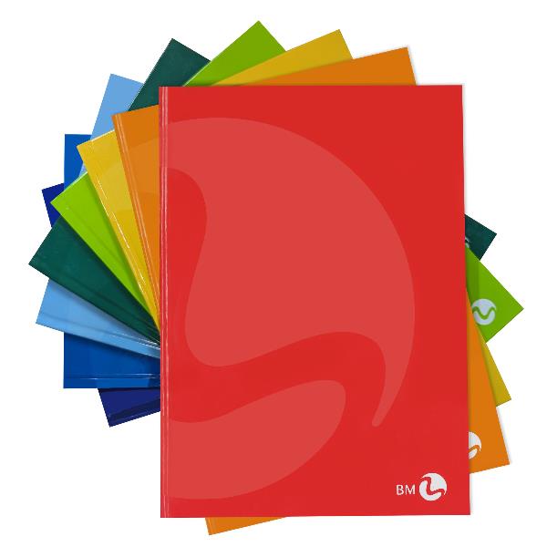 BM - BeMore QUADERNO CARTONATO COLOR A5 80GR - 4MM
