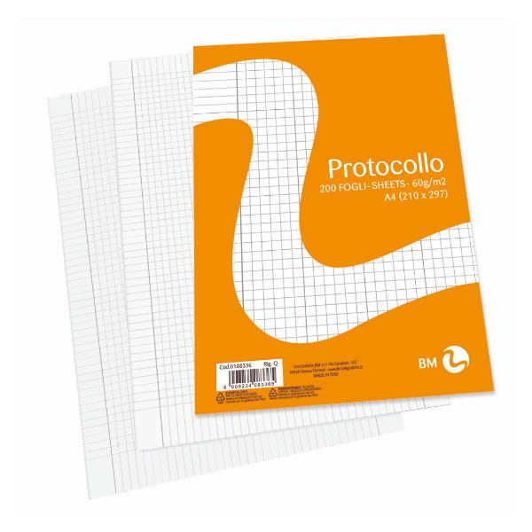 RISMA CARTA PROTOCOLLO A4 - Q 3