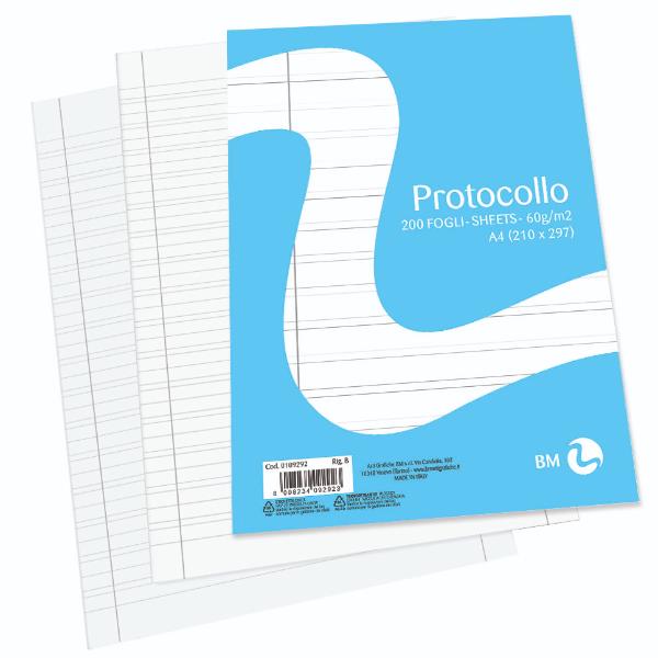 BM - BeMore RISMA CARTA PROTOCOLLO A4 - B