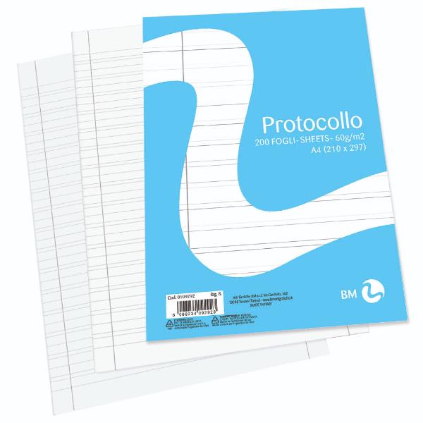 RISMA CARTA PROTOCOLLO A4 - B 2