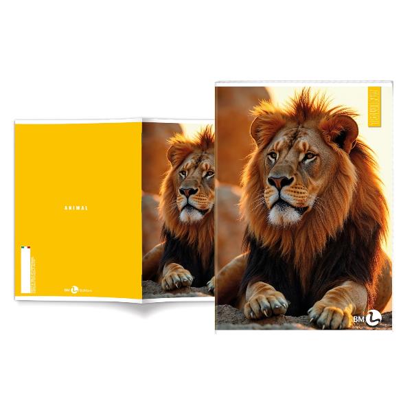 QUADERNI ANIMAL A4 80GR 4MM - CONF10 4