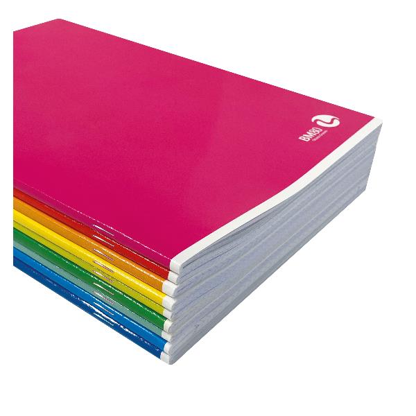 QUADERNI COLOR BASIC A4 80GR 4F - CONF10 6