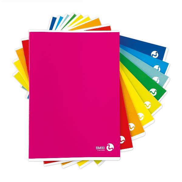 BM - BeMore QUADERNI COLOR BASIC A4 80GR 2 COLONNE - CONF10