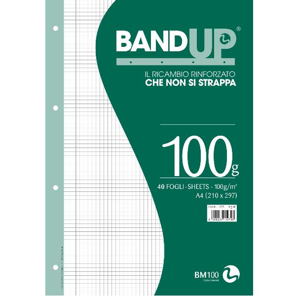 RICAMBI RINFORZATI BANDUP A4 100GR - 4F 2
