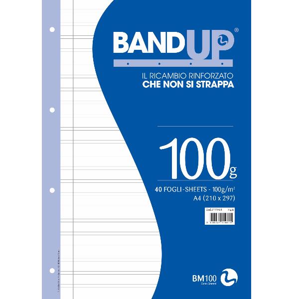 RICAMBI RINFORZATI BANDUP A4 100GR - B 2