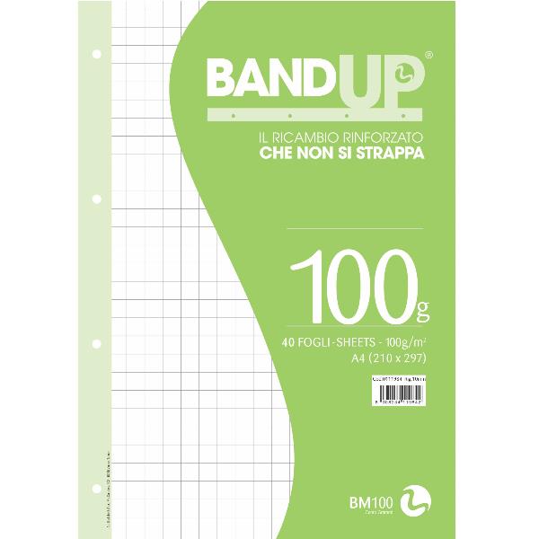 RICAMBI RINFORZATI BANDUP A4 100GR - 10MM 3