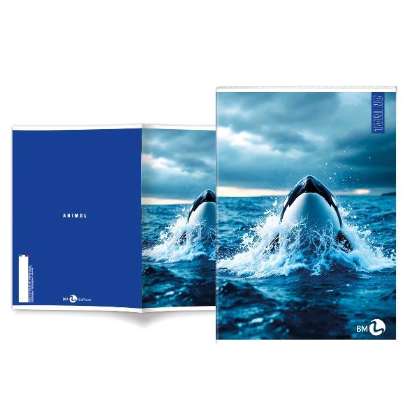 QUADERNI ANIMAL A4 80GR 10F - CONF10 5