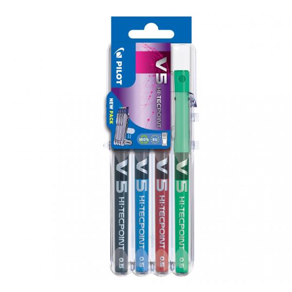 PILOT V5 HI-TECPOINT - SET2GO