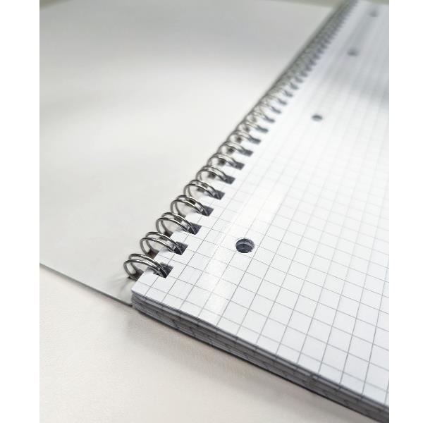 RICAMBI RINFORZATI SPIRALATI MICROPERFORATI A4+ 90GR - 5MM 3