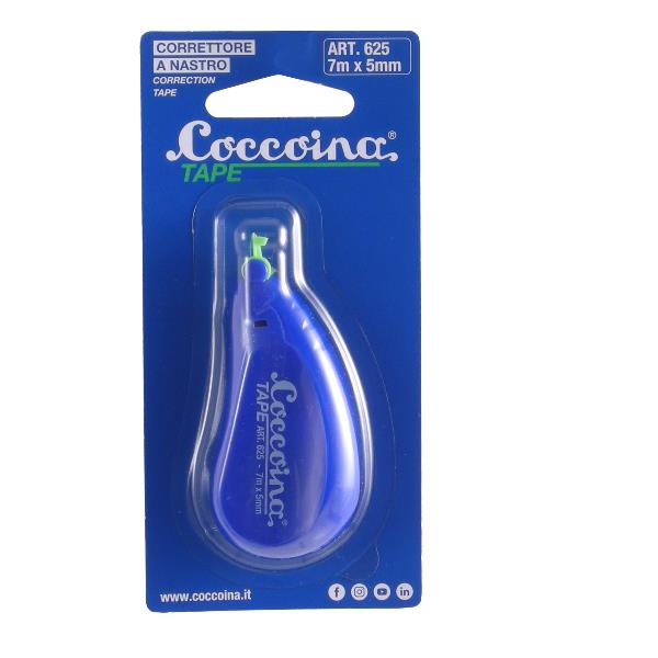 Correttore a nastro Coccoina 625 - 7mt x 5 mm (esp. 12 blister) 2