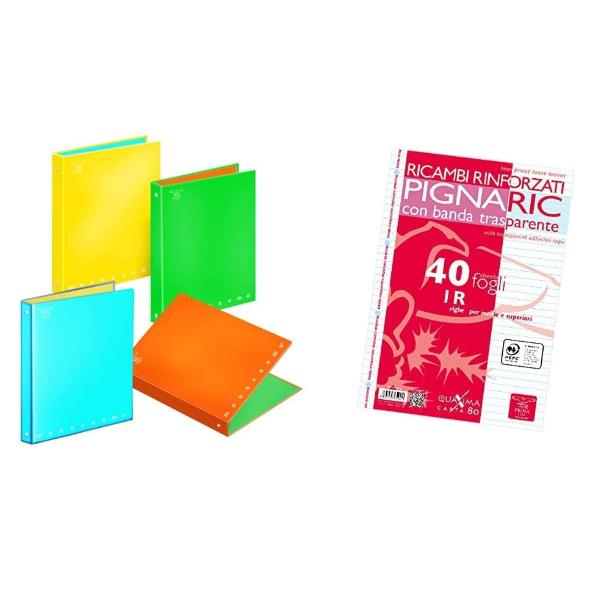 PIGNA CF5QUAD ANELLI MONOCR. FLUO A4