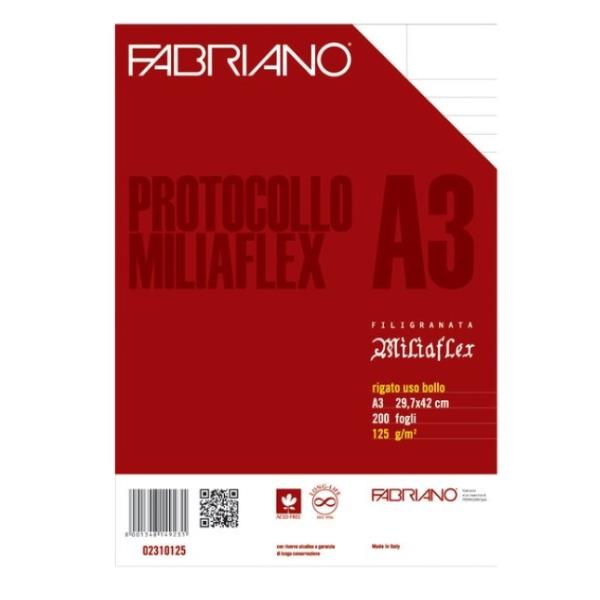 FABRIANO PROTOCOLLO MILIAFLEX A3