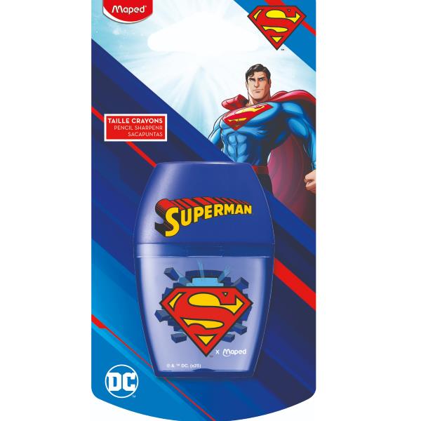 MAPED TEMPERINO SUPERMAN ERGONOMICO CON CONTENITORE