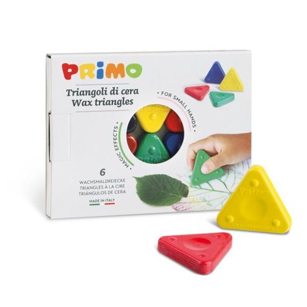 Primo TRIANGOLI DI CERA SUPER RESISTENTI - 6 COLORI