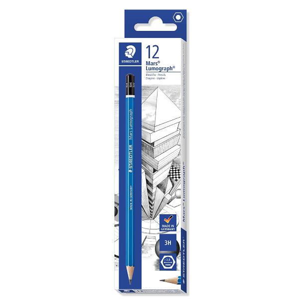 STAEDTLER CF12MATITA MARS  LUMOGRAPH  3H