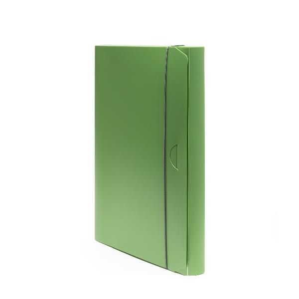 FELLOWES LEONARDI Cartella progetto Holos 3 verde in plastica riciclata