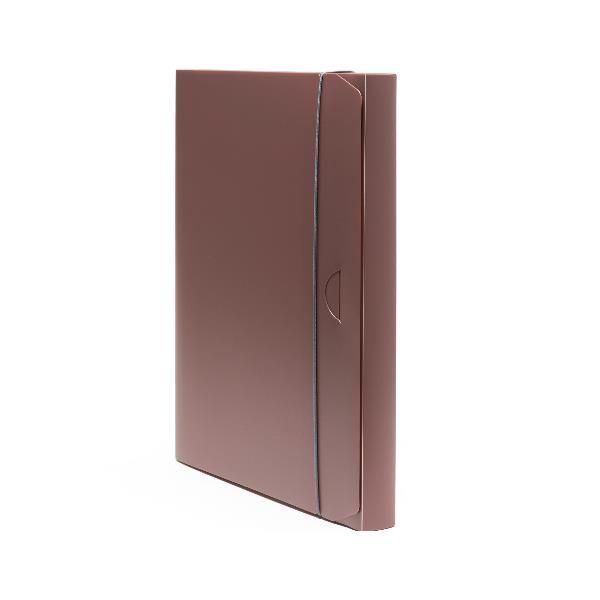 FELLOWES LEONARDI Cartella progetto Holos 3 marrone in plastica riciclata