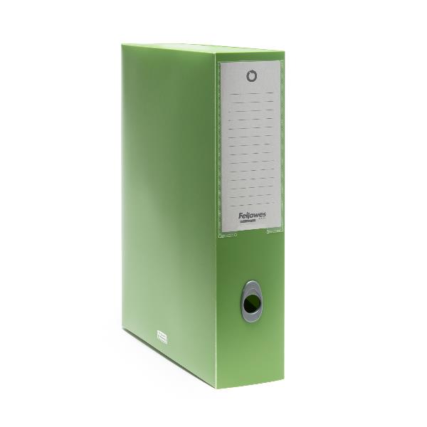 FELLOWES LEONARDI Scatola progetto Holos D8 verde in plastica riciclata