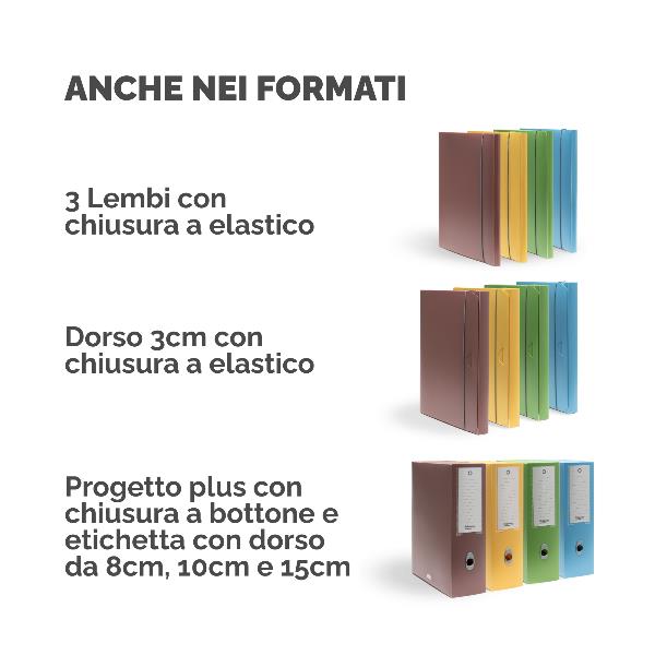 Scatola progetto Holos D10 giallo in plastica riciclata 5
