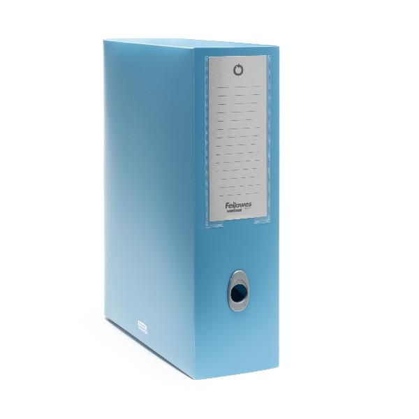 FELLOWES LEONARDI Scatola progetto Holos D10 azzurro in plastica riciclata