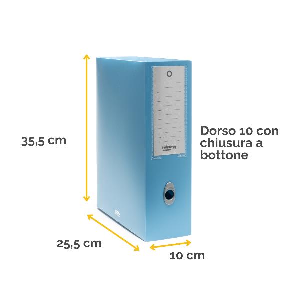 Scatola progetto Holos D10 azzurro in plastica riciclata 5