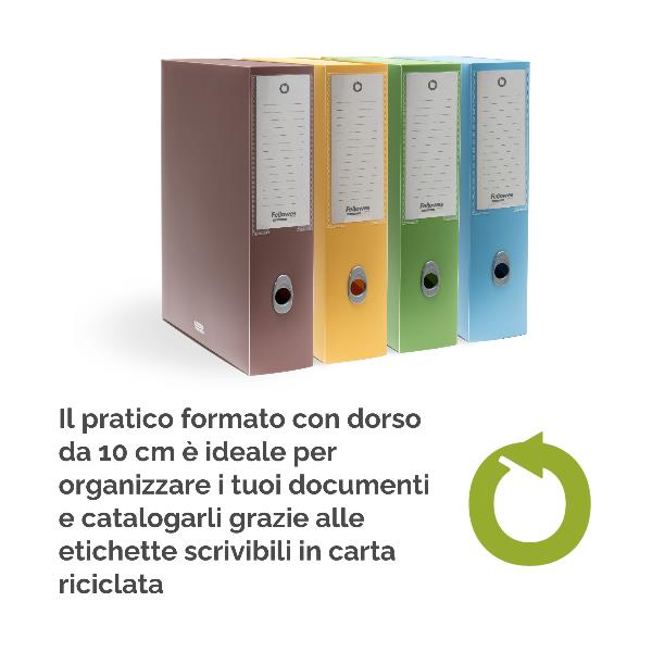 Scatola progetto Holos D10 azzurro in plastica riciclata 6