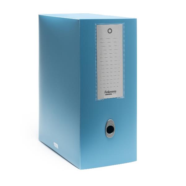 FELLOWES LEONARDI Scatola progetto Holos D15 azzurro in plastica riciclata