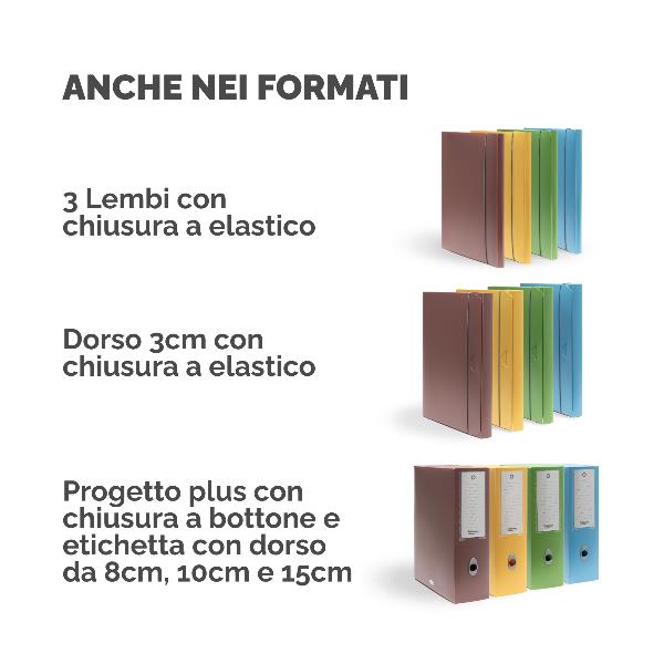 Scatola progetto Holos D15 azzurro in plastica riciclata 5
