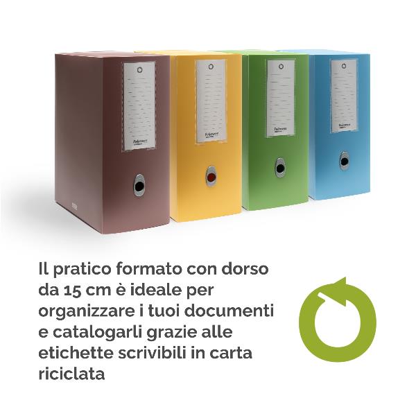 Scatola progetto Holos D15 azzurro in plastica riciclata 7