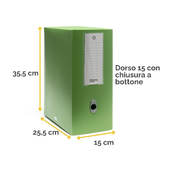Scatola progetto Holos D15 verde in plastica riciclata 6