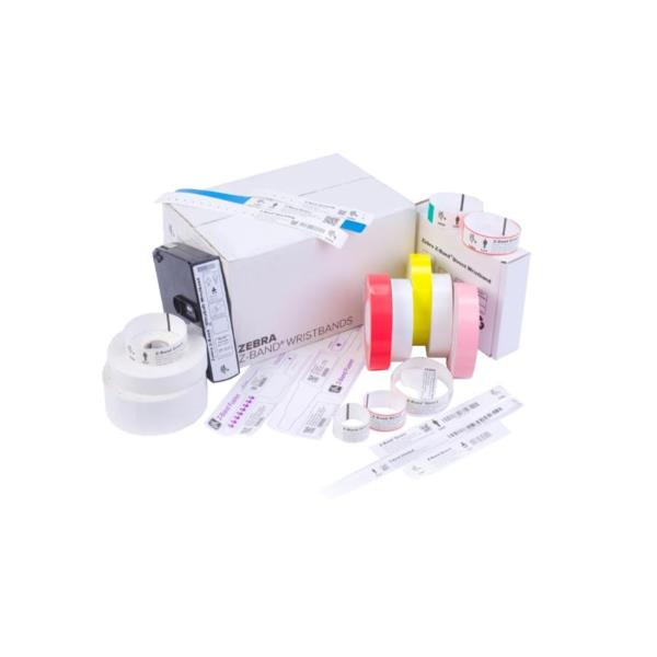 ZEBRA CONSUMABILI Z-BAND FUN 25X254 X HC100 6XBOX 350XROLL YELLOW