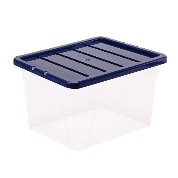 FELLOWES LEONARDI Scatola in plastica coperchio 22L
