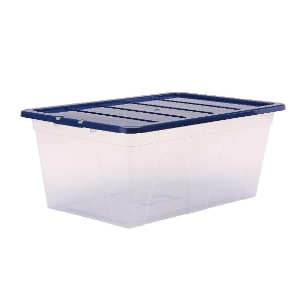 FELLOWES LEONARDI Scatola in plastica coperchio 38L