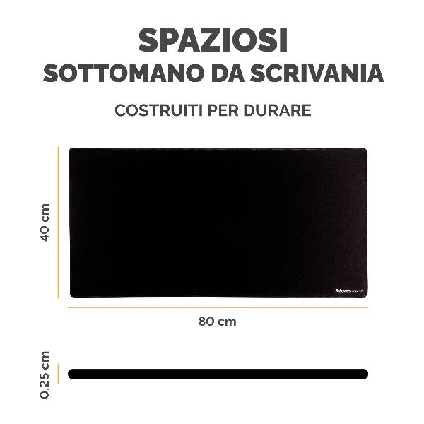 Tappetino sottomano Breyta nero 4