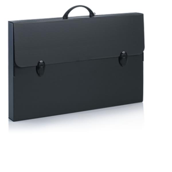 FAVORIT Valigetta portadisegni Every line total black