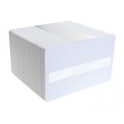 ZEBRA CONSUMABILI CARD PVC BIANCHE CON SPAZIO FIRMA