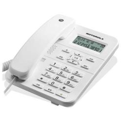 MOTOROLA CORDLESS TELEFONO FISSO CT202 BIANCO (CON DISPLAY)