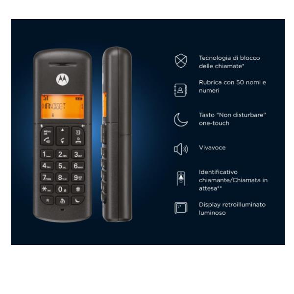 CORDLESS E203 TRIO NERO 2