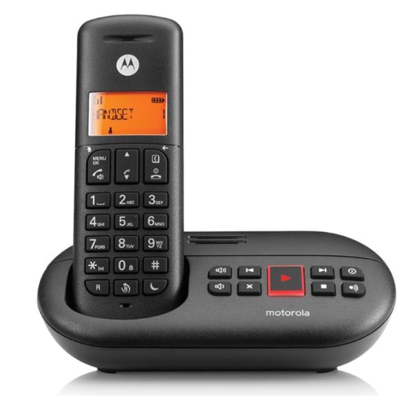MOTOROLA CORDLESS CORDLESS  E211 NERO SEGRETERIA