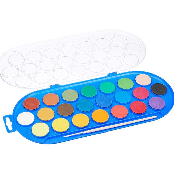 Primo ACQUERELLI IN SCATOLA DI PLASTICA