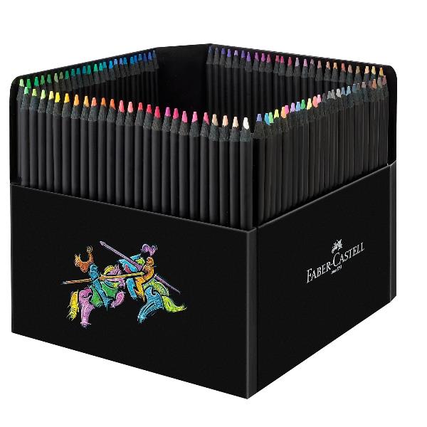MATITE COLORATE TRIANGOLARI BLACK EDITION 100 PEZZI 2