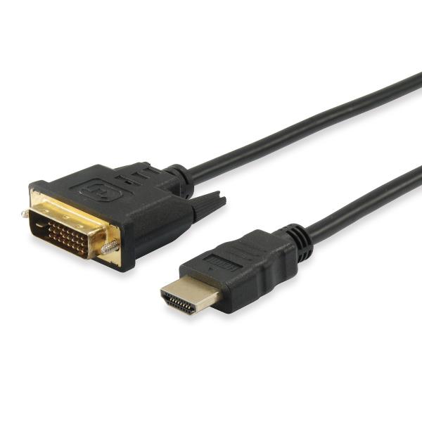 EQUIP EQUIP - CAVO da HDMI a DVI-D Single Link Bidirezionale M/M, 2.0m