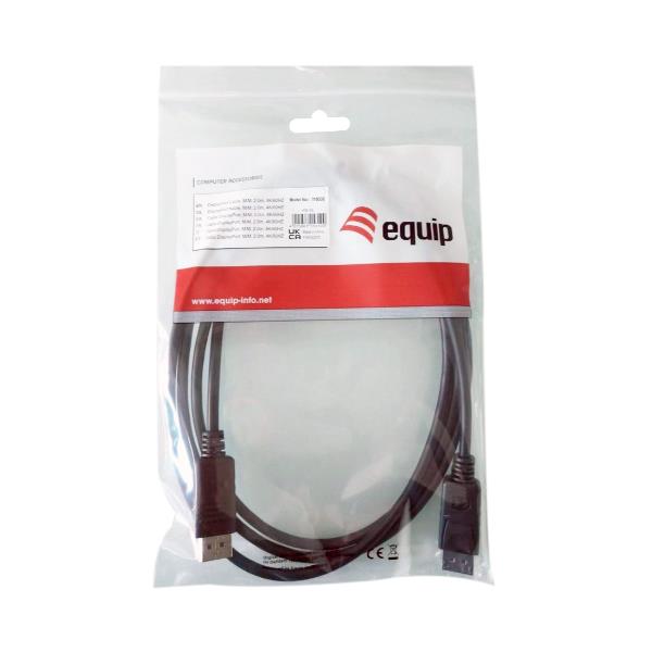 EQUIP - CAVO DISPLAYPORT 1.2 4K/60Hz M/M, 1.0m 6